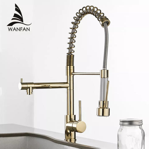 Kitchen Faucets gold
